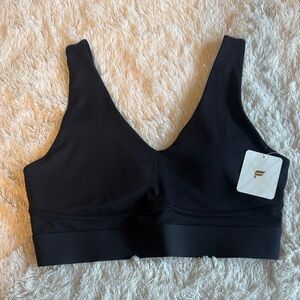 Fabletics Black All Day Every Day Padded Sports Bra
